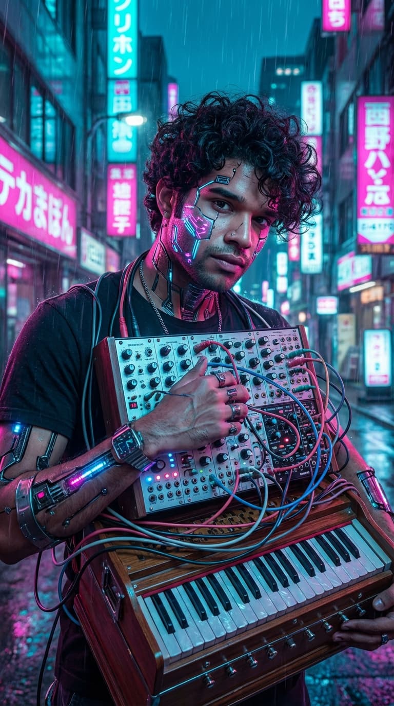Akhlad Ahmed artistic portrait